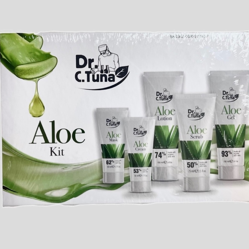 Aloe Vera Kit 5 piece skincare